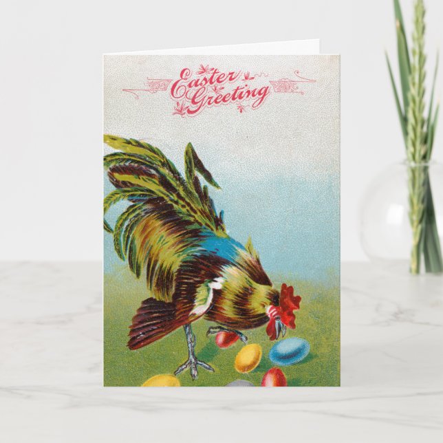 circa 1907 Vintage Easter Card (Front)