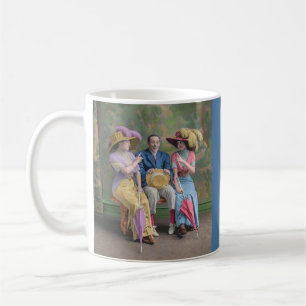 circa 1910 vaudeville performers print coffee mug