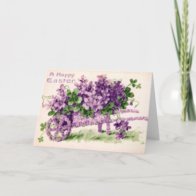 circa 1911 Vintage Easter Card (Front)