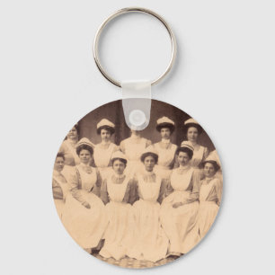 circa 1914 nursing school graduates keychain