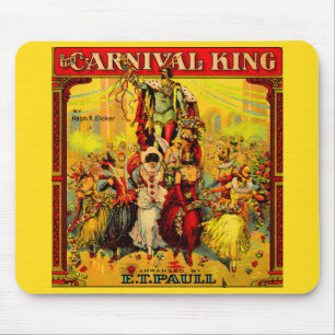 circa 1915 sheet music The Carnival King Mouse Pad