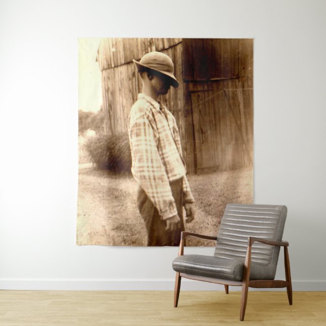 circa 1920 bashful Harry Tapestry (In Situ)