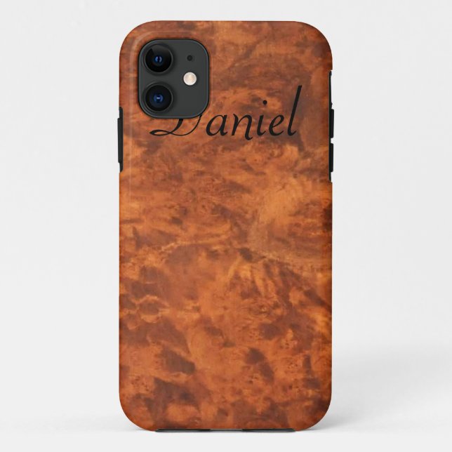 Circassian Walnut Burl iPhone 5 Coque *personnalis (Dos)