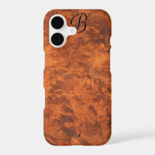 Circassian Walnut Burl iPhone 7 case *monogram*