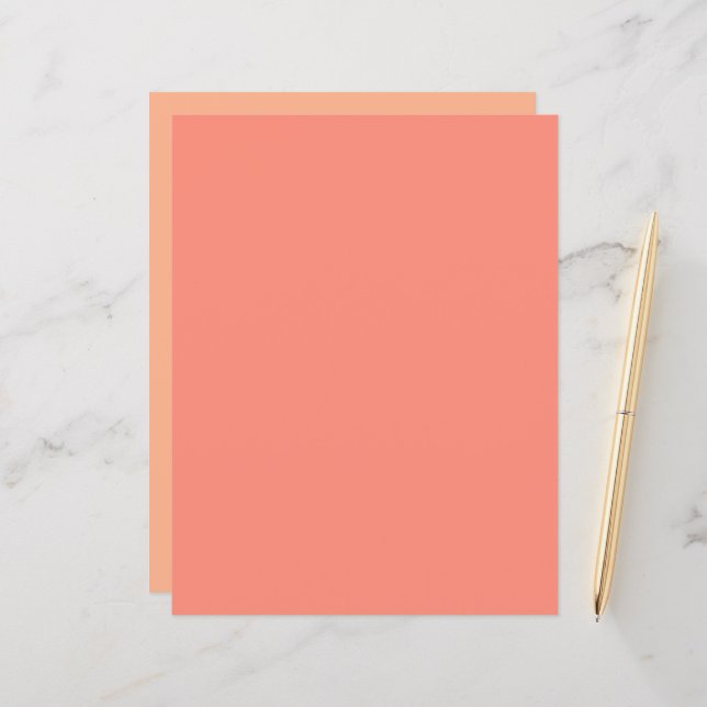 Circball Sunset on Sea Dot Mandala Scrapbook Paper (Front/Back In Situ)