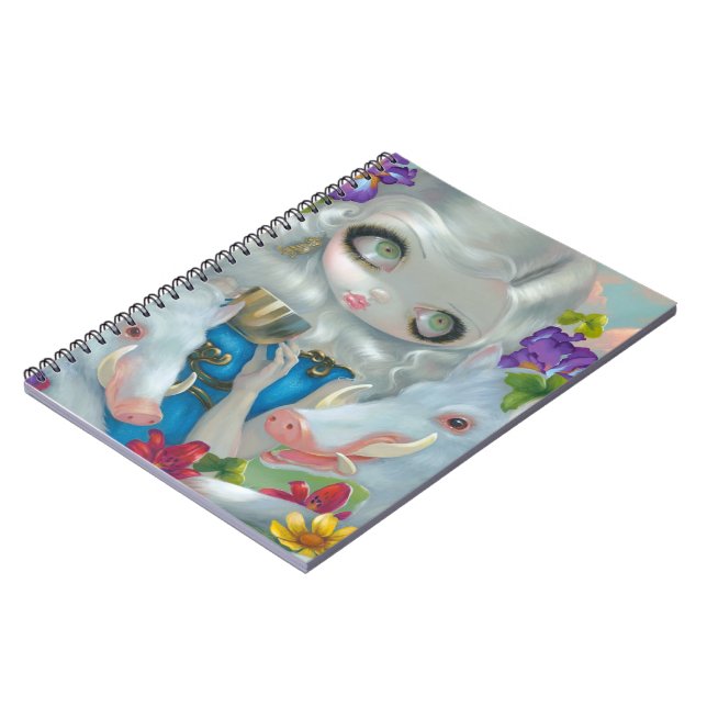 "Circe and the Swine" Notebook (Left Side)