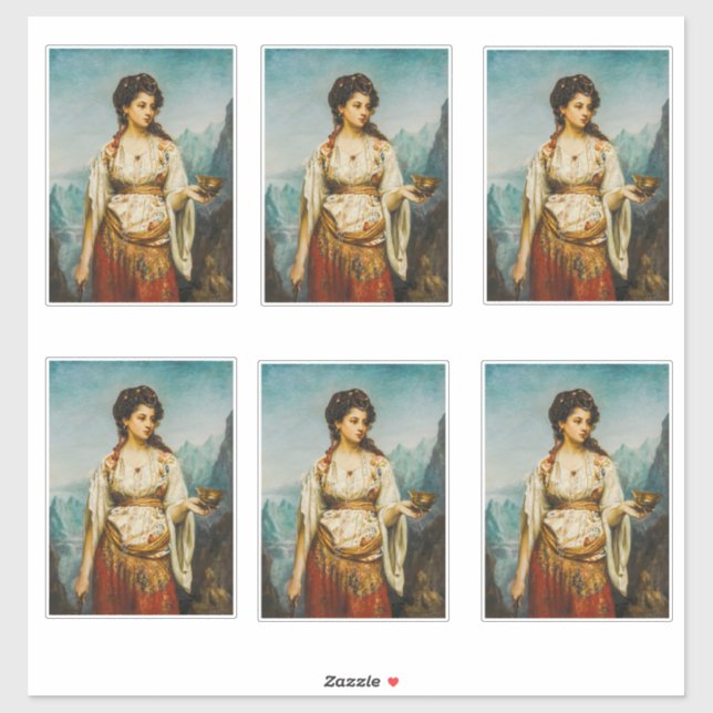 Circe by Jean Jules Bardin (1875) (Sheet)