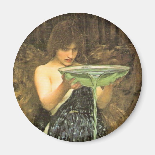 Circe Invidiosa by John William Waterhouse Magnet (Front)