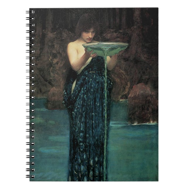 Circe Invidiosa by John William Waterhouse Notebook (Front)