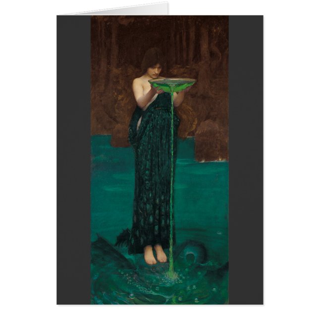 Circe Invidiosa by Waterhouse (Front)