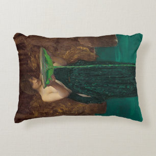 Circe Invidiosa, c. 1892 by John Waterhouse Accent Pillow