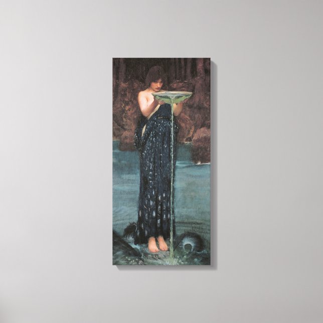Circe Invidiosa (Classical Greek Mythology) Canvas Print (Front)