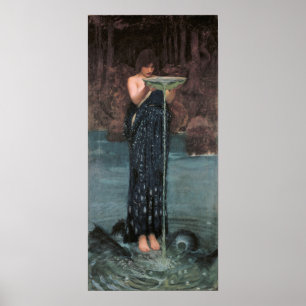 Circe Invidiosa (Classical Greek Mythology) Poster
