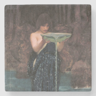 Circe Invidiosa (Classical Greek Mythology) Stone Coaster