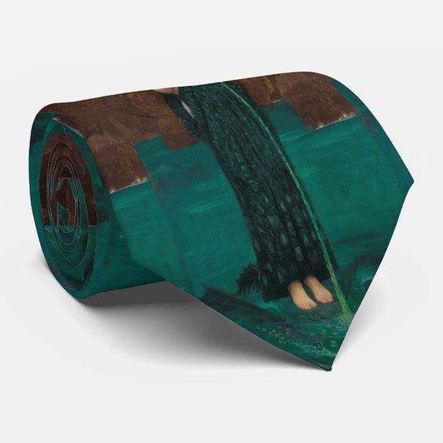 Circe Invidiosa John William Waterhouse Fine Art Tie (Rolled)
