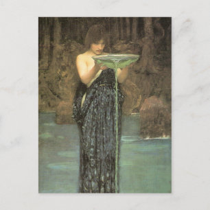 Circe Invidiosa - John William Waterhouse Postcard