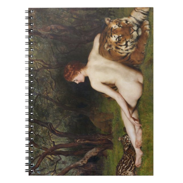 Circe (Magical Goddess and Cats) (by John Collier) Notebook (Front)