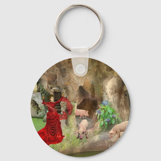 Circe na Quinta da Regaleira Keychain (Front)