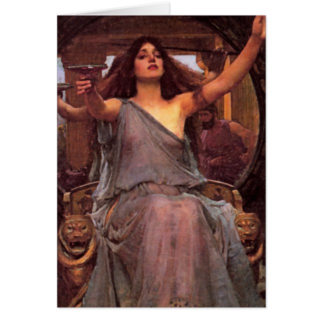 "Circe Offering the Cup to Odysseus" (Front)
