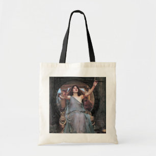 Circe Offering the Cup to Odysseus, Waterhouse Tote Bag