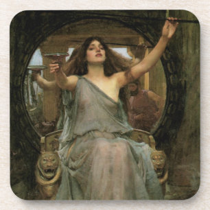 Circe Offering the Cup to Ulysses by JW Waterhouse Coaster