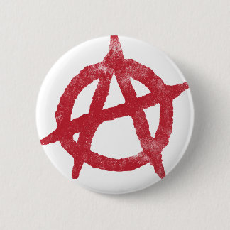 'circle a' anarchy symbol 2 inch round button