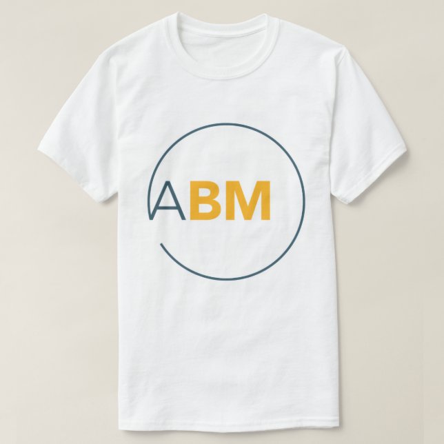 Circle ABM with peace love breastmilk T-Shirt (Design Front)