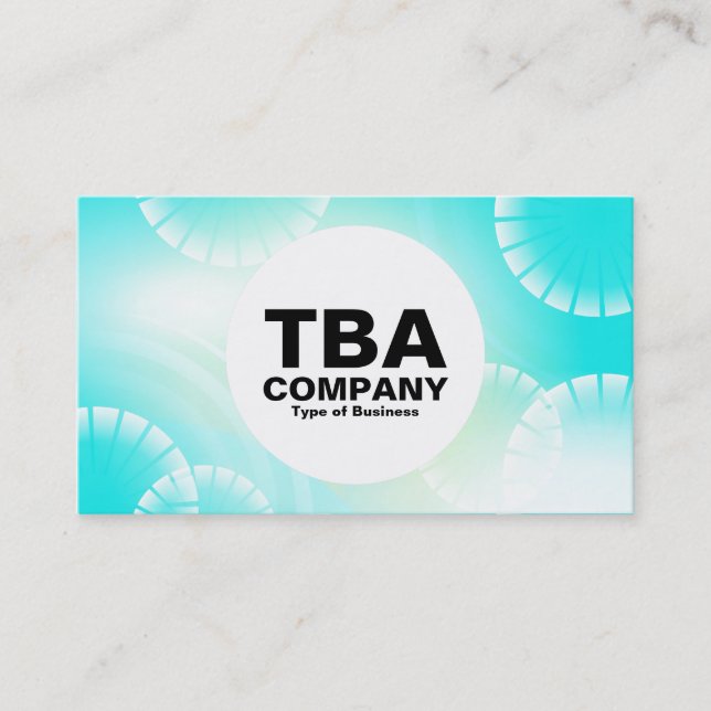 Circle - Abstract 02 Business Card (Front)