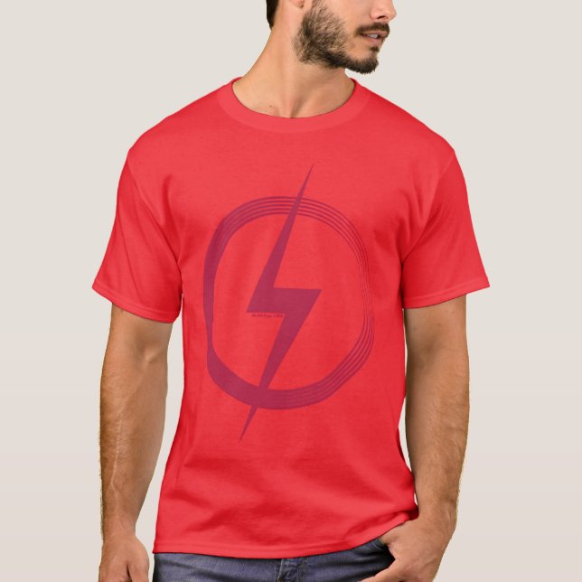 Circle and Lightning Bolt vintage T-Shirt (Front)
