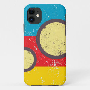 circle and stripes iPhone 11 case