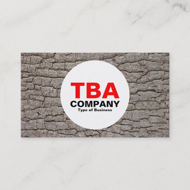 Circle - Bark 01 Business Card (Front)