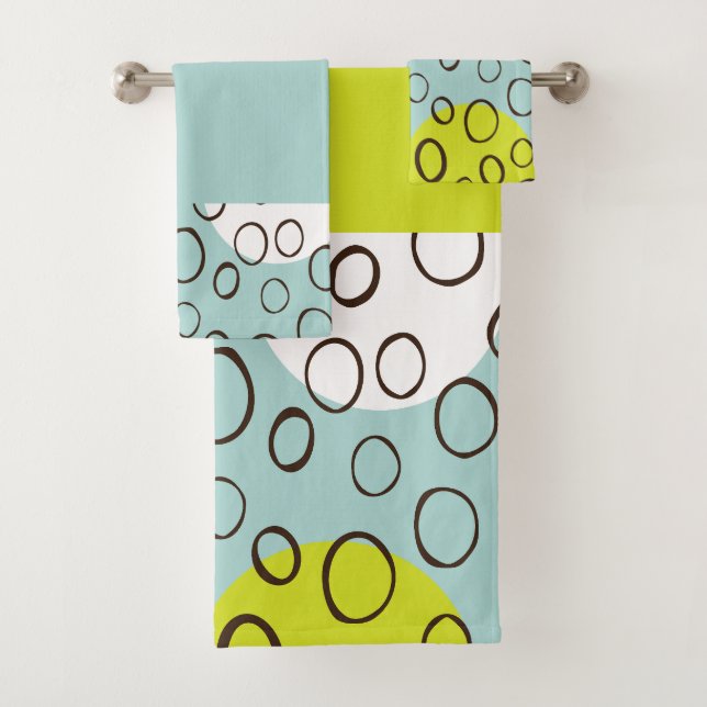 Circle  bath towel set (Insitu)