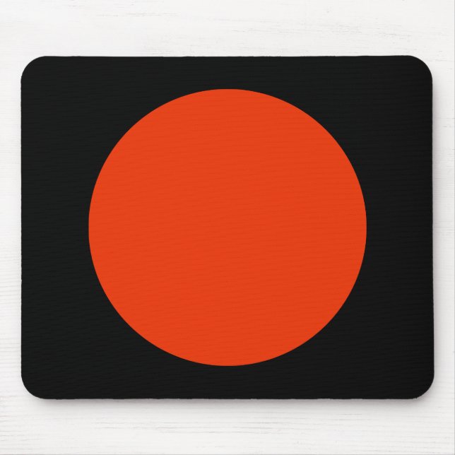 Circle - Brick with Black Mouse Pad (Front)
