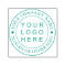 Circle Business Logo Custom Self-inking Stamp