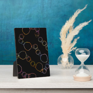 Circle Chain Rainbow Plaque