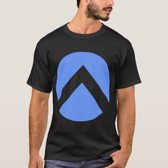 Circle Chevron Arrow T-Shirt (Front)