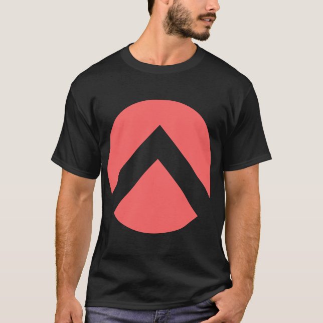 Circle Chevron Arrow T-Shirt (Front)