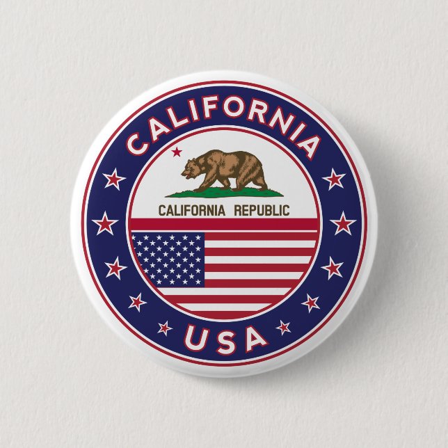 circle design, 2 inch round button (Front)