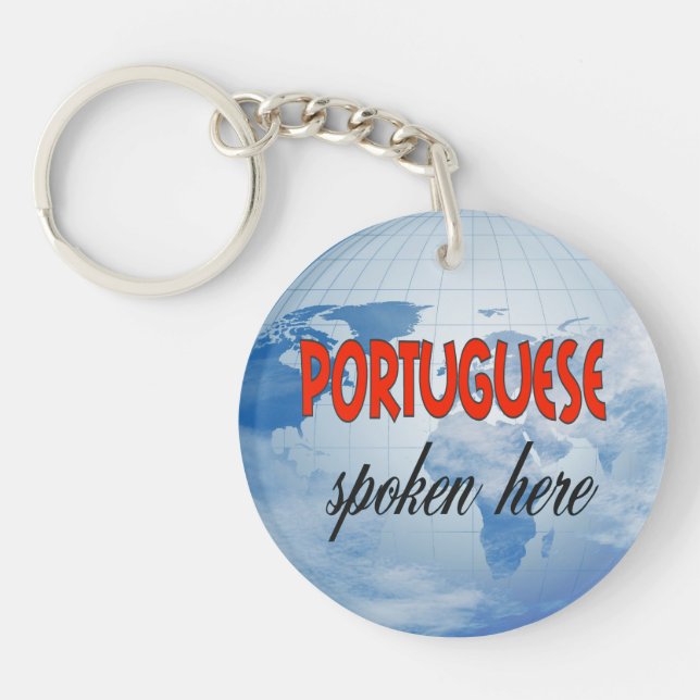 Circle (double-sided) Keychain (Front)