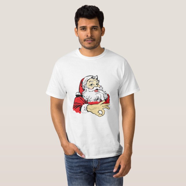 CIRCLE GAME SANTA T-Shirt (Front Full)