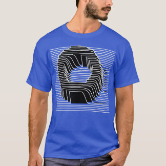 Circle Geometric Lines T-Shirt
