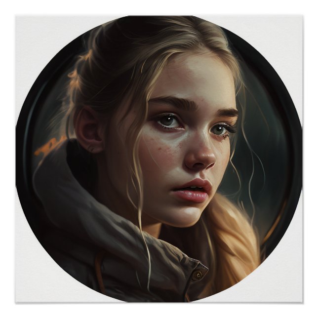 Circle girl poster (Front)