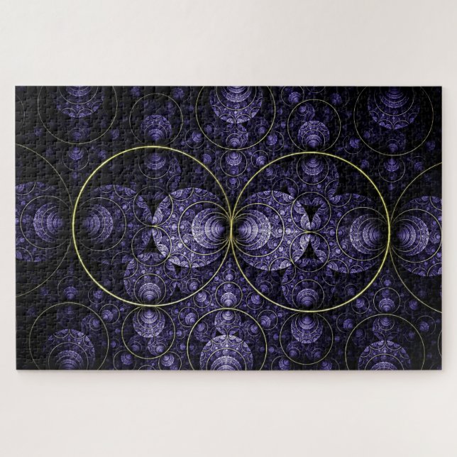 circle lace puzzle (Horizontal)