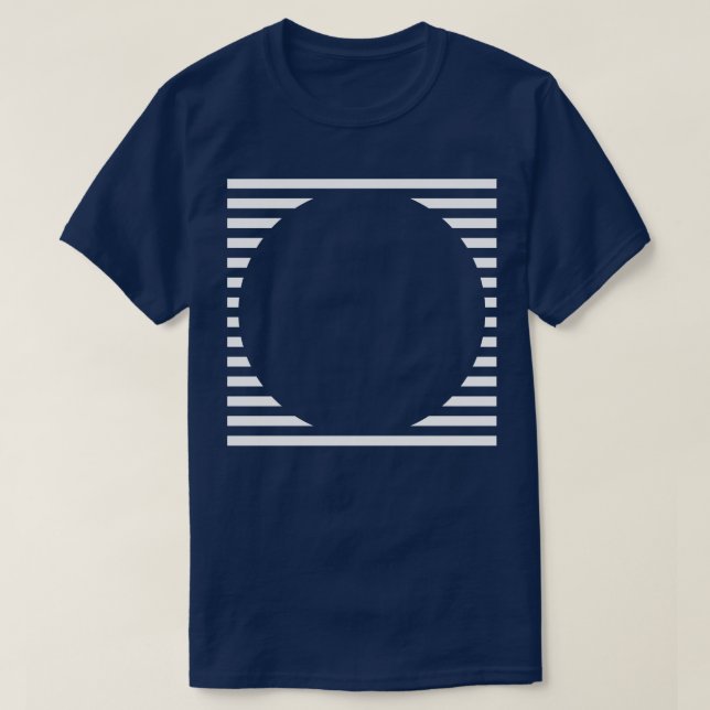 circle lines design T-Shirt (Design Front)