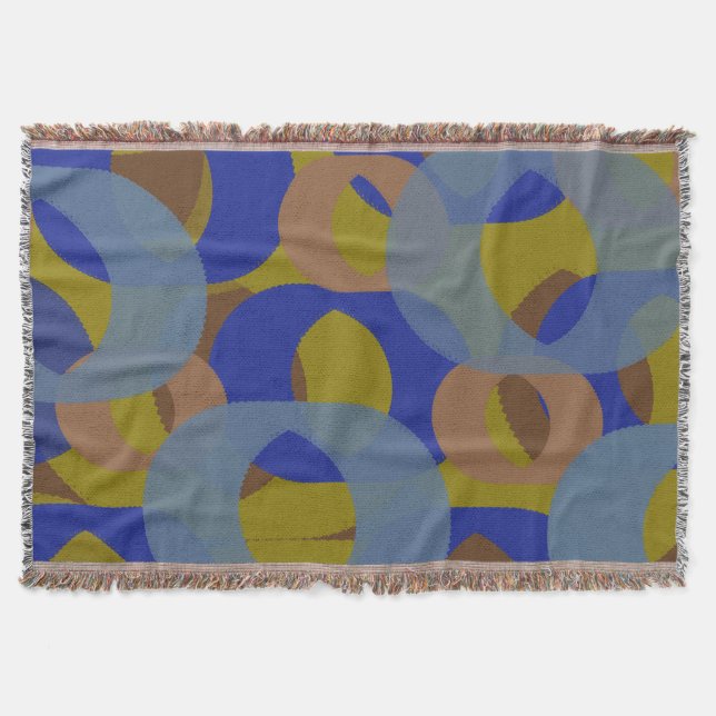 Circle links throw blanket (Front)
