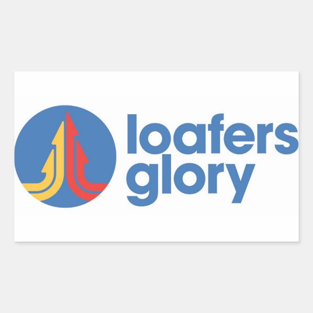 Circle Loafers Glory Logo Sticker (Front)