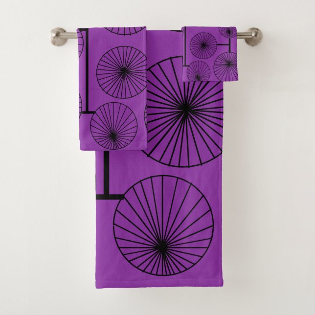 Circle Mobile  Bath Towel Set (Insitu)