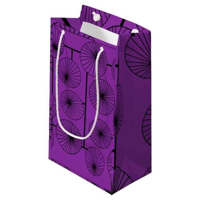 Circle Mobile  Small Gift Bag (Front Angled)