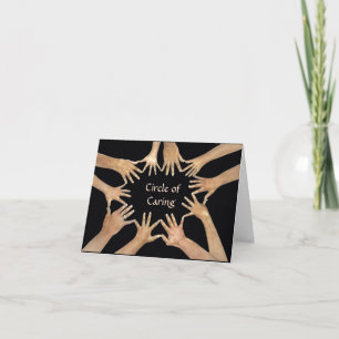 Circle of Caring Sympathy Card