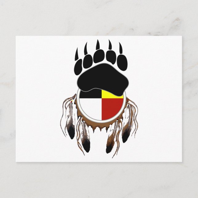 Circle Of Courage Postcard (Front)